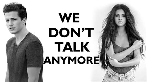 we don t talk anymore letra